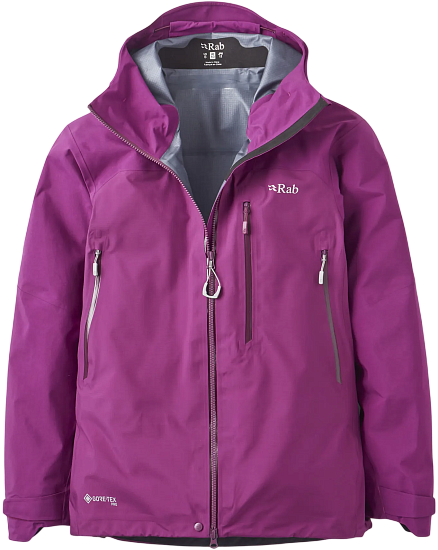 Куртка женская Rab Latok Mountain Gtx Pro Plum - Фото 1 большая