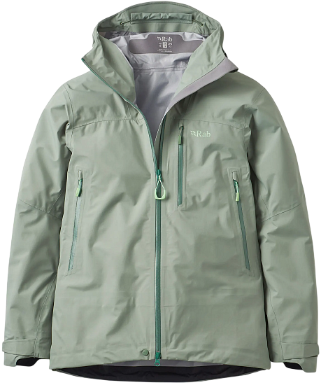 Куртка женская Rab Firewall Mountain Dark Fig Green - Фото 1 большая