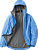 Куртка женская Rab Downpour Mountain Bluebird - Фото 3 малая