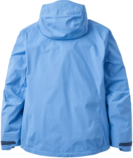 Куртка женская Rab Downpour Mountain Bluebird - Фото 2 большая
