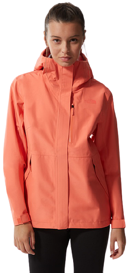 Куртка женская The North Face Dryzzle Futurelight Emberglow Orange - Фото 3 большая