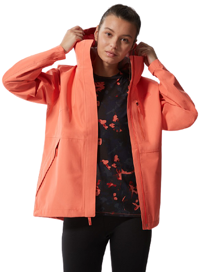 Куртка женская The North Face Dryzzle Futurelight Emberglow Orange - Фото 6 большая