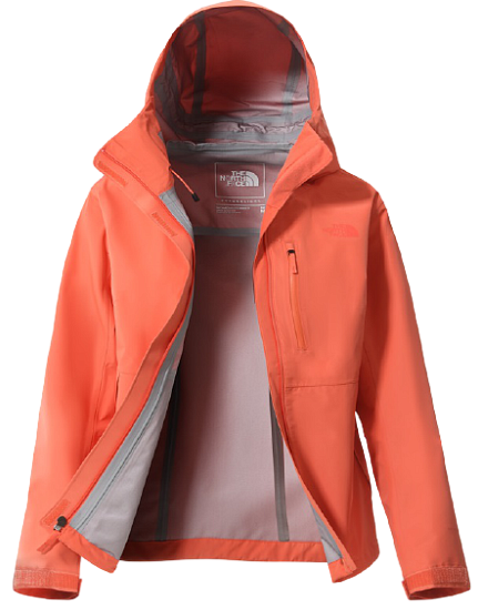 Куртка женская The North Face Dryzzle Futurelight Emberglow Orange - Фото 17 большая
