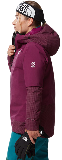 Куртка женская The North Face Summit L5 Futurelight Pamplona Purple - Фото 7 большая