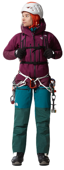 Куртка женская The North Face Summit L5 Futurelight Pamplona Purple - Фото 10 большая