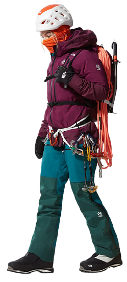 Куртка женская The North Face Summit L5 Futurelight Pamplona Purple - Фото 11 большая