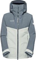 Куртка женская Mammut Crater IV HS Hd Silver Sage/Strata