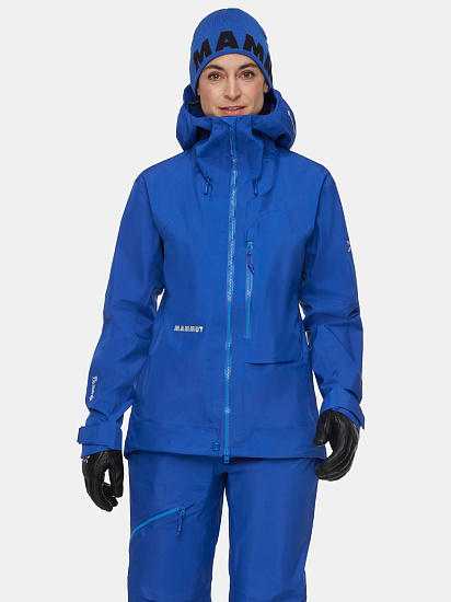 Куртка женская Mammut Eiger Nordwand Advanced HS Hd Eiger Blue - Фото 2 большая