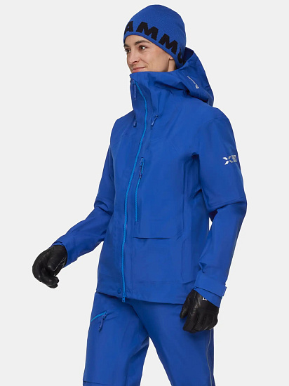 Куртка женская Mammut Eiger Nordwand Advanced HS Hd Eiger Blue - Фото 4 большая