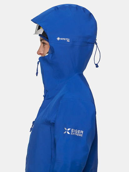 Куртка женская Mammut Eiger Nordwand Advanced HS Hd Eiger Blue - Фото 6 большая