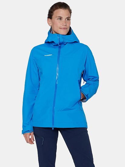 Куртка женская Mammut Alto Guide HS Hd Glacier Blue - Фото 2 большая