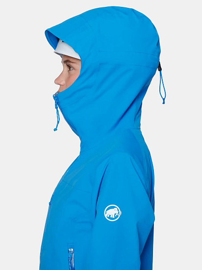 Куртка женская Mammut Alto Guide HS Hd Glacier Blue - Фото 9 большая