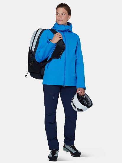 Куртка женская Mammut Alto Guide HS Hd Glacier Blue - Фото 10 большая