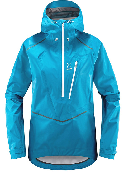 Куртка женская Haglofs L.I.M Mtn Proof Anorak Mosaic Blue - Фото 1 большая