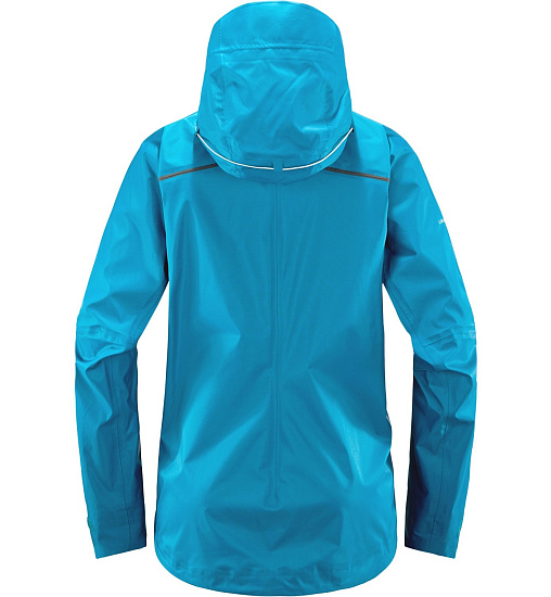 Куртка женская Haglofs L.I.M Mtn Proof Anorak Mosaic Blue - Фото 2 большая