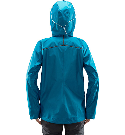 Куртка женская Haglofs L.I.M Mtn Proof Anorak Mosaic Blue - Фото 5 большая