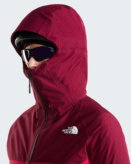 Куртка женская The North Face Gtx Jazzi Lali Guran/Burgundy Cru - Фото 7 большая