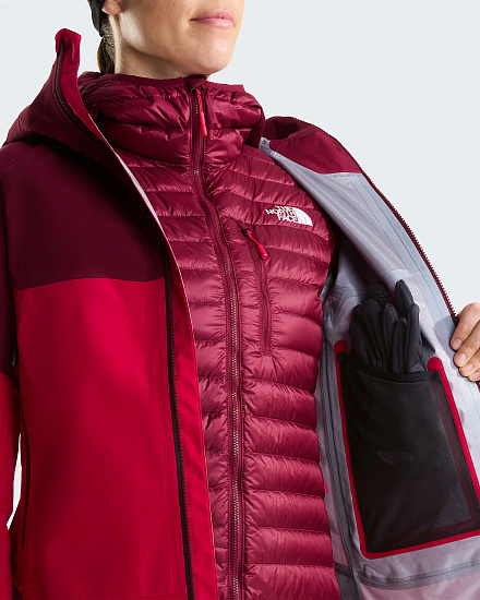 Куртка женская The North Face Gtx Jazzi Lali Guran/Burgundy Cru - Фото 12 большая