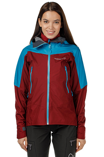 Куртка женская Norrona Falketind Gore-Tex Rhubarb - Фото 4 большая