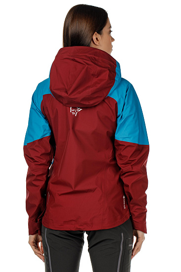 Куртка женская Norrona Falketind Gore-Tex Rhubarb - Фото 6 большая