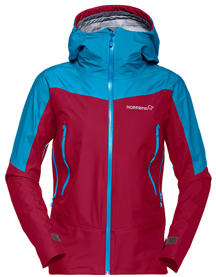 Куртка женская Norrona Falketind Gore-Tex Rhubarb - Фото 1 большая