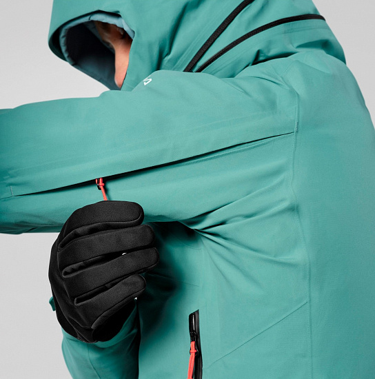 Куртка женская Salewa Ortles Gtx 3L Epe Willow - Фото 6 большая