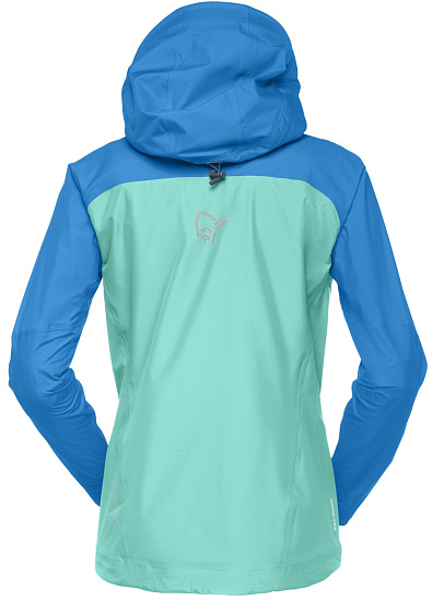 Куртка женская Norrona Falketind Gore-Tex Arcadia/Campanula - Фото 2 большая