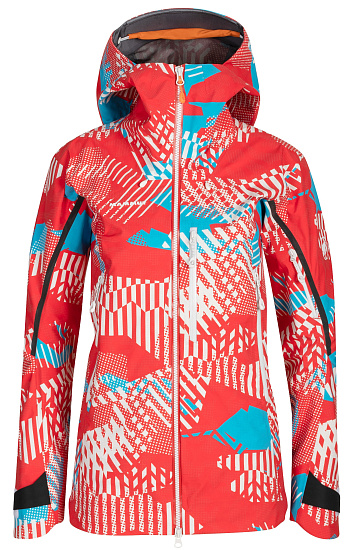 Куртка женская Mammut Nordwand Visiflage HS Hooded Azalea - Фото 1 большая