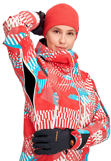 Куртка женская Mammut Nordwand Visiflage HS Hooded Azalea - Фото 10 большая