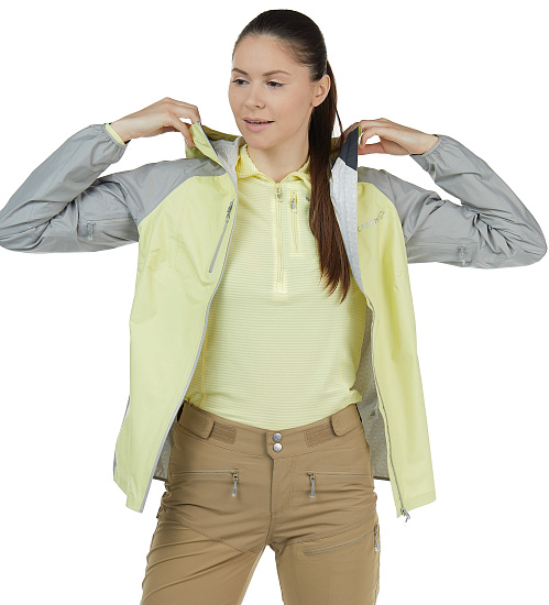 Куртка женская Norrona Bitihorn Dri1 Sunny Lime - Фото 2 большая