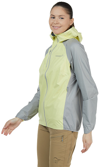 Куртка женская Norrona Bitihorn Dri1 Sunny Lime - Фото 4 большая
