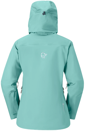Куртка женская Norrona Falketind Gtx Malachite Green - Фото 3 большая