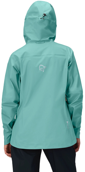 Куртка женская Norrona Falketind Gtx Malachite Green - Фото 6 большая