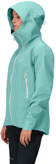 Куртка женская Norrona Falketind Gtx Malachite Green - Фото 7 большая