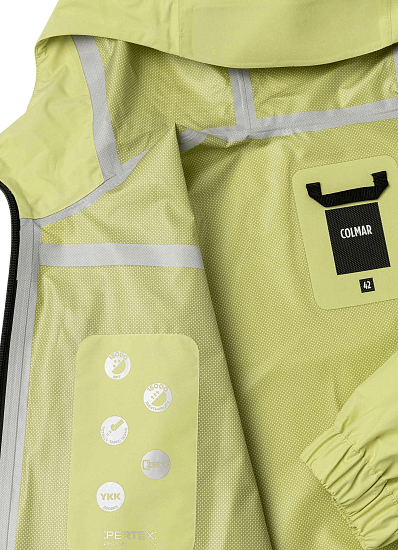 Куртка женская Colmar Windbreaker Cardamom - Фото 3 большая