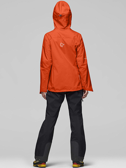 Куртка женская Norrona Falketind Gtx Arednalin - Фото 5 большая