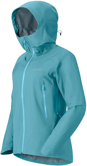 Куртка женская Norrona Falketind Gtx Brittany Blue - Фото 3 большая