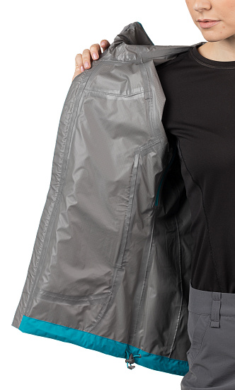 Куртка женская Rab Downpour Plus Tasman - Фото 8 большая