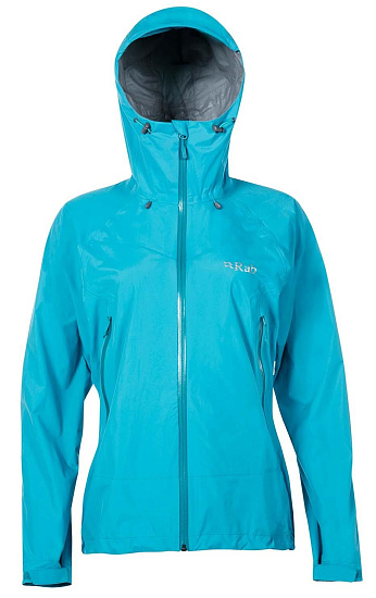 Куртка женская Rab Downpour Plus Tasman - Фото 1 большая