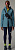 Куртка женская The North Face Hikesteller Parka Shell Stormy Blue - Фото 6 малая