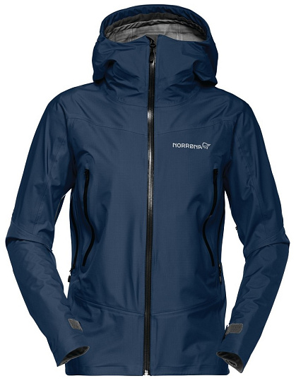 Куртка женская Norrona Falketind Gore-Tex Indigo Night - Фото 1 большая