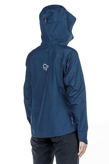 Куртка женская Norrona Falketind Gore-Tex Indigo Night - Фото 7 большая
