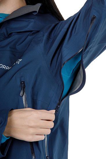 Куртка женская Norrona Falketind Gore-Tex Indigo Night - Фото 9 большая