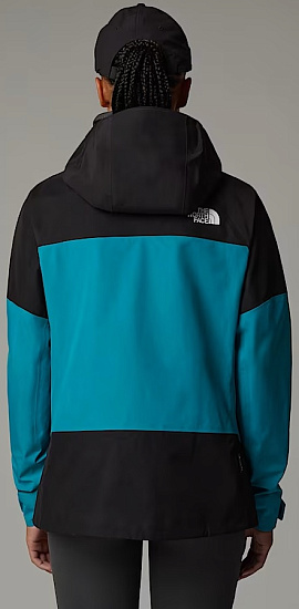 Куртка женская The North Face Jazzi 3L Gtx Deep Teal/Tnf Black - Фото 3 большая