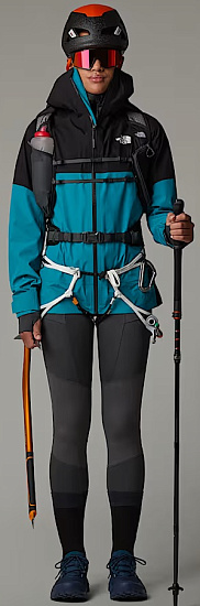 Куртка женская The North Face Jazzi 3L Gtx Deep Teal/Tnf Black - Фото 7 большая