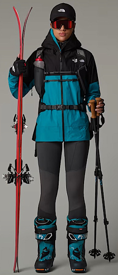 Куртка женская The North Face Jazzi 3L Gtx Deep Teal/Tnf Black - Фото 8 большая