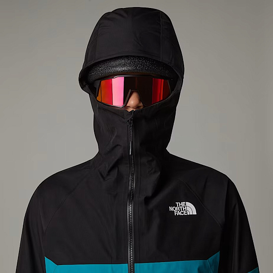 Куртка женская The North Face Jazzi 3L Gtx Deep Teal/Tnf Black - Фото 9 большая