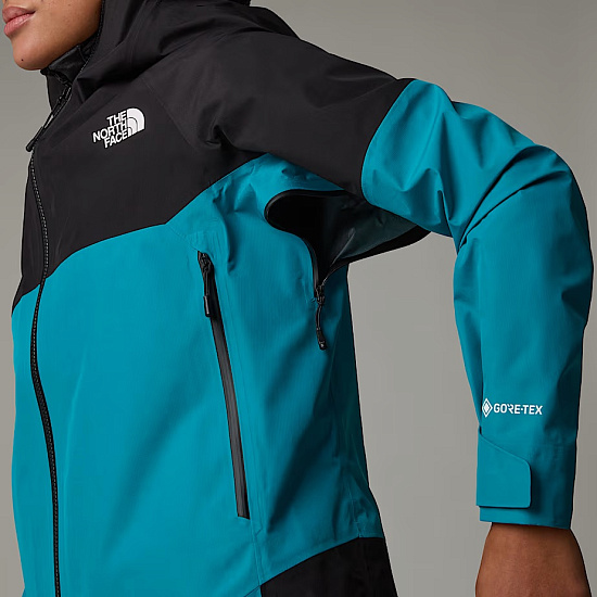 Куртка женская The North Face Jazzi 3L Gtx Deep Teal/Tnf Black - Фото 10 большая