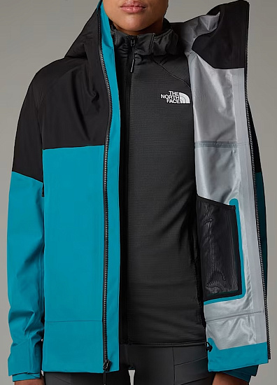 Куртка женская The North Face Jazzi 3L Gtx Deep Teal/Tnf Black - Фото 13 большая
