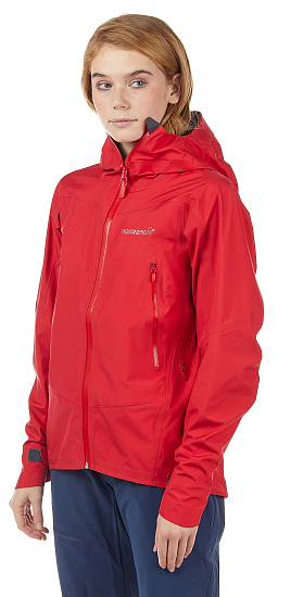 Куртка женская Norrona Falketind Gore-Tex True Red - Фото 7 большая